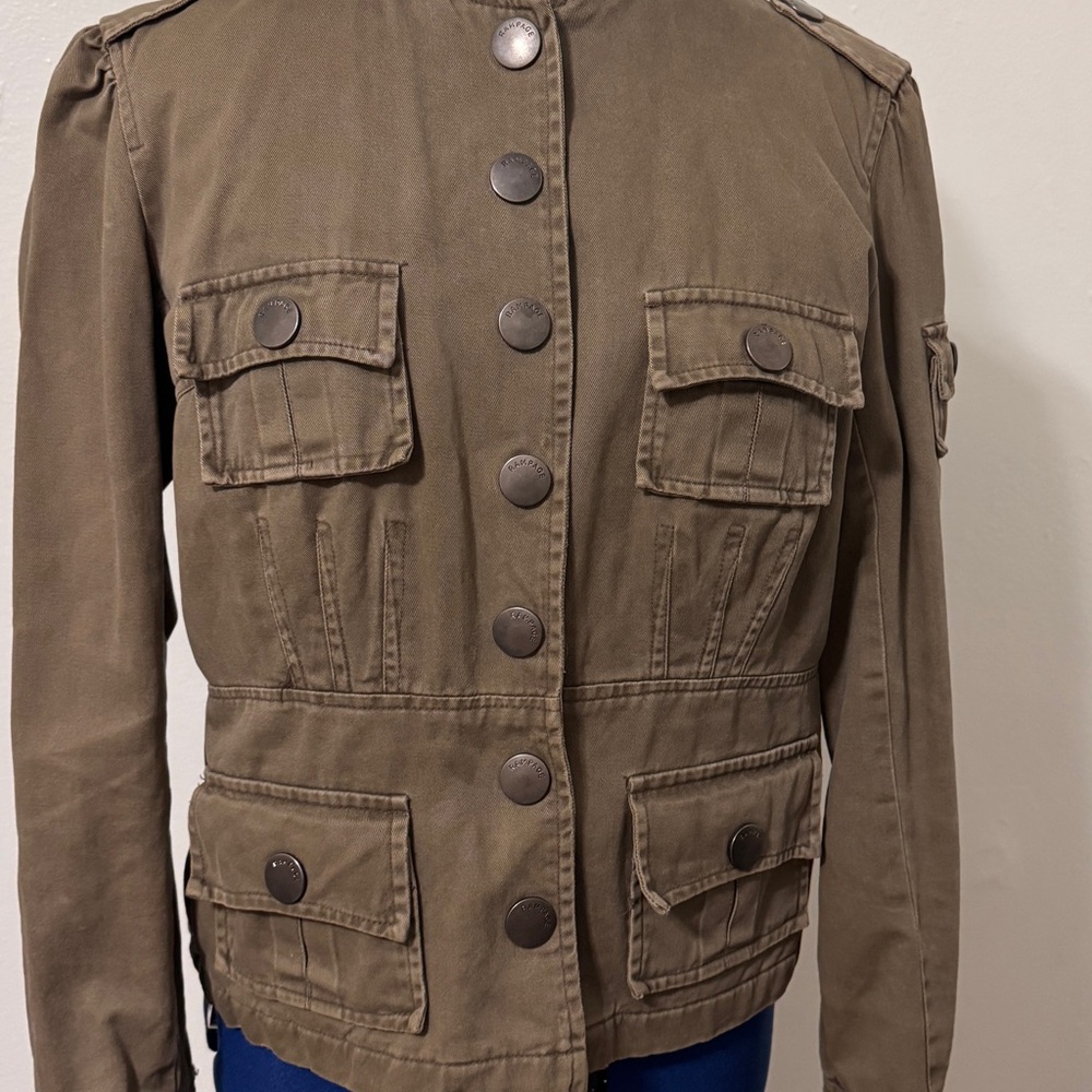 Rampage Olive Utility Jacket